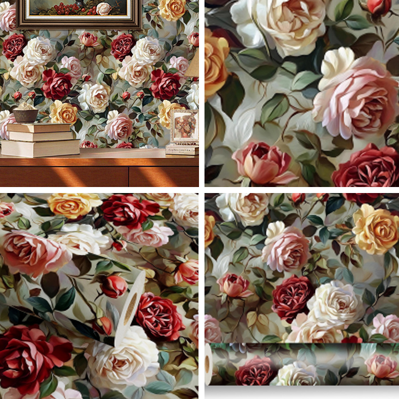 Série de films en vinyle de fleurs-16 Série de films en vinyle de fleurs-16