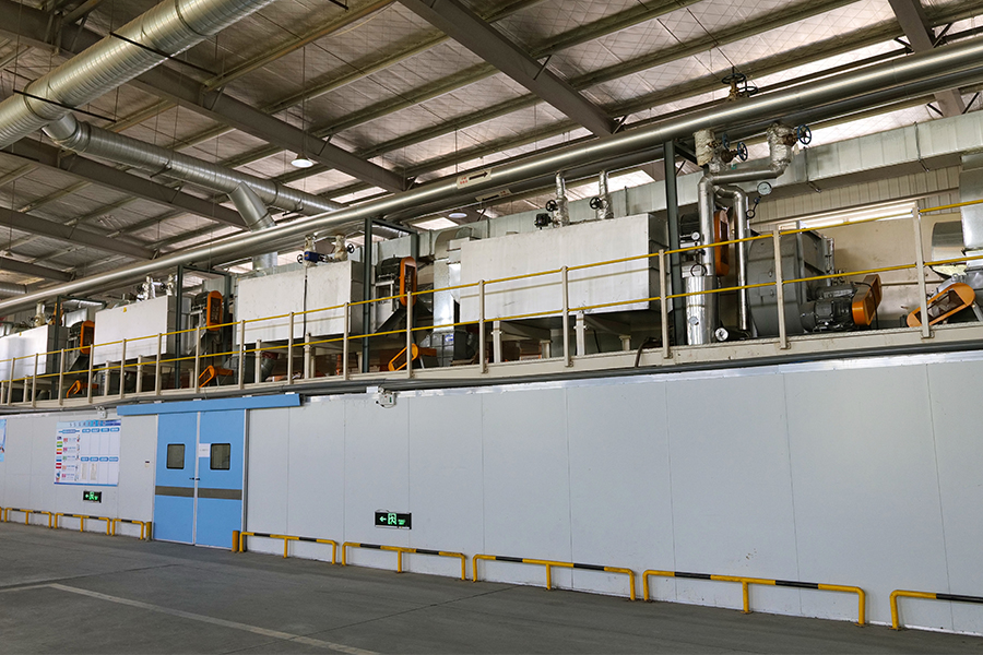 Atelier de revêtement de silicium