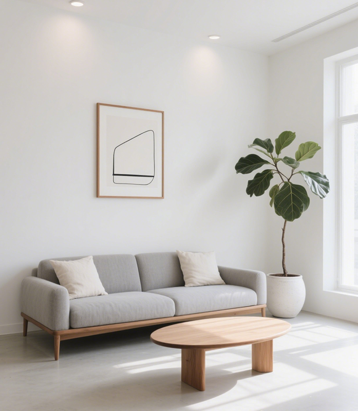 Calme et minimaliste